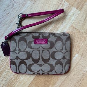 Coach Wristlet